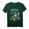 Kinder Traktor Geschenk Shirt für 3 Jahre – Lustiges Geburtstags-T-Shirt für Jungs zum 3. Geburtstag, ideal für Kinderfeiern, Kindergarten & Neffen