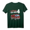 Kinder Tatütata Ich bin 4 Feuerwehr T-Shirt – Lustiges Geburtstagsgeschenk für Dreijährige Jungen & Mädchen, perfekt für Kindergeburtstag, Kindergarten & Schule