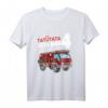 Kinder Tatütata Ich bin 4 Feuerwehr T-Shirt – Lustiges Geburtstagsgeschenk für Dreijährige Jungen & Mädchen, perfekt für Kindergeburtstag, Kindergarten & Schule