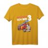 Kinder Tatütata Ich bin 3 Feuerwehr T-Shirt - Lustiges Geburtstagsgeschenk für 3-Jährige Jungen und Mädchen