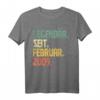 13. Geburtstag Geschenk Legendär Seit Februar 2009 - Vintage T-Shirt für Jungen und Mädchen zum Geburtstag 2009