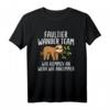 Lustiges Faultier Wander Team T-Shirt - Perfektes Geschenk für Wanderer, Outdoor-Fans & Bergliebhaber zu Geburtstag & Weihnachten