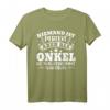 Herren Onkel Neffe Nichte Spruch Geschenk – Witziges T-Shirt für Vatertag, Geburtstag & Weihnachten für den besten Onkel