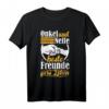 Herren Onkel Neffe beste Freunde Geschenk Vatertag T-Shirt – Lustiges Geburtstags- und Weihnachtsgeschenk für den besten Onkel