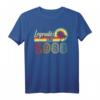 HapDeer T-Shirt für Männer - Legendär Seit 1983 mit Strandmotiv, Partygeschenk & Erinnerung