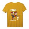Kinder Jungen 7. Geburtstag Fußball T-Shirt mit Deutschland Trikot - Perfektes Geburtstagsgeschenk für Jungen zum 7. Geburtstag