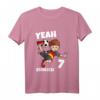 Kinder Jungen 7. Geburtstag Fußball T-Shirt mit Deutschland Trikot - Perfektes Geburtstagsgeschenk für Jungen zum 7. Geburtstag