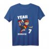 Kinder Jungen 7. Geburtstag Fußball T-Shirt mit Deutschland Trikot - Perfektes Geburtstagsgeschenk für Jungen zum 7. Geburtstag