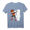 Kinder Jungen 4. Geburtstag Fußball T-Shirt - Perfektes Geburtstagsoutfit für 4-Jährige mit Deutschland Trikot Motiv