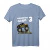 Kinder 3. Geburtstag Monster Truck T-Shirt - Lustiges Geburtstagsdesign für Jungen & Mädchen, ideales Outfit für Party, Kindergarten & Spielplatz