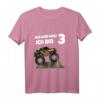 Kinder 3. Geburtstag Monster Truck T-Shirt - Lustiges Geburtstagsdesign für Jungen & Mädchen, ideales Outfit für Party, Kindergarten & Spielplatz