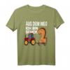 Kinder 2. Geburtstag Traktor T-Shirt - Lustiges Geburtstagsoutfit für Zweijährige, Bauernhof- und Traktorfans, Perfekt für die Traktor-Party