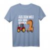 Kinder 2. Geburtstag Traktor T-Shirt - Lustiges Geburtstagsoutfit für Zweijährige, Bauernhof- und Traktorfans, Perfekt für die Traktor-Party