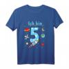 Kinder Rakete T-Shirt zum 5. Geburtstag – Lustiges Weltraum-Outfit für Jungen, perfekte Geschenkidee für kleine Astronauten