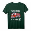 Kinder Feuerwehrauto Shirt zum 2. Geburtstag – Lustiges Feuerwehr T-Shirt für Jungen, ideales Geschenk für kleine Feuerwehrfans