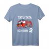 Kinder Feuerwehrauto Shirt zum 2. Geburtstag – Lustiges Feuerwehr T-Shirt für Jungen, ideales Geschenk für kleine Feuerwehrfans