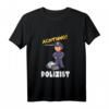 Kinder Polizei T-Shirt Achtung Ich werde Polizist – Lustiges Geschenk für Kinder zum Geburtstag, Ostern & Weihnachten
