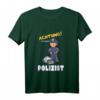 Kinder Polizei T-Shirt Achtung Ich werde Polizist – Lustiges Geschenk für Kinder zum Geburtstag, Ostern & Weihnachten