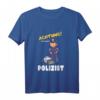 Kinder Polizei T-Shirt Achtung Ich werde Polizist – Lustiges Geschenk für Kinder zum Geburtstag, Ostern & Weihnachten
