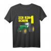 Kinder Traktor Geburtstag Junge - Ich bin schon 1 Jahr Trecker T-Shirt, lustiges Geschenk für den ersten Geburtstag, ideal für Jungen, Kleinkinder & Kinderfeste
