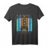 Kinder 8. Geburtstag Level 8 Freigeschaltet Retro T-Shirt – Perfektes Geschenk für Videospiel-Fans & Geburtstagsfeiern