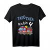Kinder T-Shirt zum 4. Geburtstag mit Feuerwehrauto - Lustiges Geburtstagsgeschenk für Jungen und Mädchen, perfekt für Party, Kindergarten & Schule
