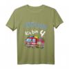 Kinder T-Shirt zum 4. Geburtstag mit Feuerwehrauto - Lustiges Geburtstagsgeschenk für Jungen und Mädchen, perfekt für Party, Kindergarten & Schule
