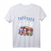 Kinder T-Shirt zum 4. Geburtstag mit Feuerwehrauto - Lustiges Geburtstagsgeschenk für Jungen und Mädchen, perfekt für Party, Kindergarten & Schule