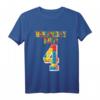 Kinder Geburtstag 4 Jahre Birthday Boy T-Shirt – Perfekte Geschenkidee für Jungen und Mädchen zum 4. Geburtstag