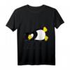 Pinguin Sleep T-Shirt für Bedtime – Niedliches und bequemes Schlafshirt für Kinder und Erwachsene, Perfekt als Geschenk für Pinguin-Fans
