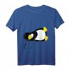 Pinguin Sleep T-Shirt für Bedtime – Niedliches und bequemes Schlafshirt für Kinder und Erwachsene, Perfekt als Geschenk für Pinguin-Fans