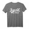 Legende seit 1968 Geschenk – Vintage T-Shirt zum 53. Geburtstag, ideales Jubiläums- und Geburtstagsgeschenk für Männer und Frauen