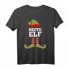 Neffe Elf Weihnachtself T-Shirt - Lustiges Partnerlook Geschenk für Neffen zu Weihnachten, Weihnachten Outfit für Familien und Weihnachtsmänner