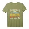 Kinder Bagger T-Shirt zum 6. Geburtstag für Jungen - Lustiges Baustellen Outfit für Kindergeburtstag & Kindergarten