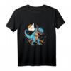 Kinder Dinosaurier 4. Geburtstag T-Shirt für Jungen und Mädchen - Lustiges und cooles Dino Outfit für Geburtstagsfeier, Kindergarten & Schule