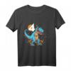 Kinder Dinosaurier 4. Geburtstag T-Shirt für Jungen und Mädchen - Lustiges und cooles Dino Outfit für Geburtstagsfeier, Kindergarten & Schule