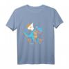 Kinder Dinosaurier 4. Geburtstag T-Shirt für Jungen und Mädchen - Lustiges und cooles Dino Outfit für Geburtstagsfeier, Kindergarten & Schule