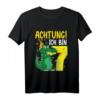 Kinder Krokodil 7. Geburtstag Alligator T-Shirt – Lustiges Geburtstagsoutfit für Jungen zum 7. Geburtstag, perfekt für Feier und Kindergarten