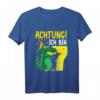 Kinder Krokodil 7. Geburtstag Alligator T-Shirt – Lustiges Geburtstagsoutfit für Jungen zum 7. Geburtstag, perfekt für Feier und Kindergarten
