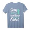 Sorry versuche mich zu benehmen aber ich komme nach Onkel T-Shirt – Lustiges Vintage Spruch-Shirt zum Vatertag für Neffen und Nichten