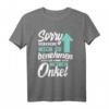 Sorry versuche mich zu benehmen aber ich komme nach Onkel T-Shirt – Lustiges Vintage Spruch-Shirt zum Vatertag für Neffen und Nichten