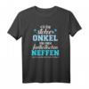 Stolzer Onkel fantastischer Neffe T-Shirt – Lustiges Geschenk für Weihnachten & Geburtstag