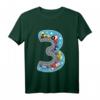 Kinder Geburtstagsshirt für 3 Jahre mit Fahrzeugmotiven - Perfektes Geschenk für Jungen und Mädchen zum Kindergeburtstag