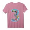 Kinder Geburtstagsshirt für 3 Jahre mit Fahrzeugmotiven - Perfektes Geschenk für Jungen und Mädchen zum Kindergeburtstag