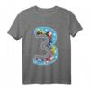 Kinder Geburtstagsshirt für 3 Jahre mit Fahrzeugmotiven - Perfektes Geschenk für Jungen und Mädchen zum Kindergeburtstag
