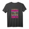 Damen T-Shirt Tante mit lustigem Spruch – Das perfekte Geschenk für Neffen, Nichten & Familienliebe