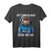 Nett kann ich auch Spruch T-Shirt - Lustiges Witziges Katzen Statement Outfit für Arbeit, Freunde & Geschenkideen