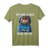 Nett kann ich auch Spruch T-Shirt - Lustiges Witziges Katzen Statement Outfit für Arbeit, Freunde & Geschenkideen
