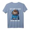 Nett kann ich auch Spruch T-Shirt - Lustiges Witziges Katzen Statement Outfit für Arbeit, Freunde & Geschenkideen