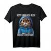 Lustiges Katzen T-Shirt mit Spruch – Ironisches Geschenk für Kollegen, Teenager & Katzenliebhaber